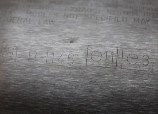 Muffler Aprilia RSV 1000