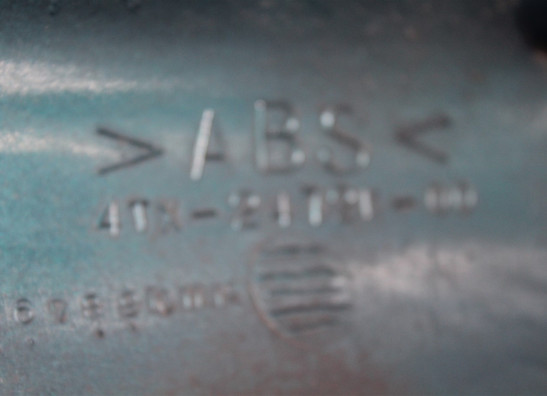 Heck rechts Yamaha TDM