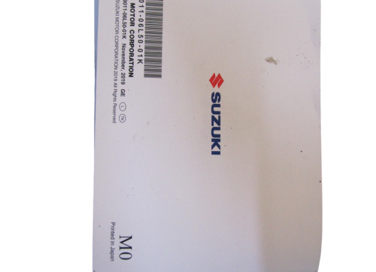 Instructieboekje Suzuki DL 1050 V STROM