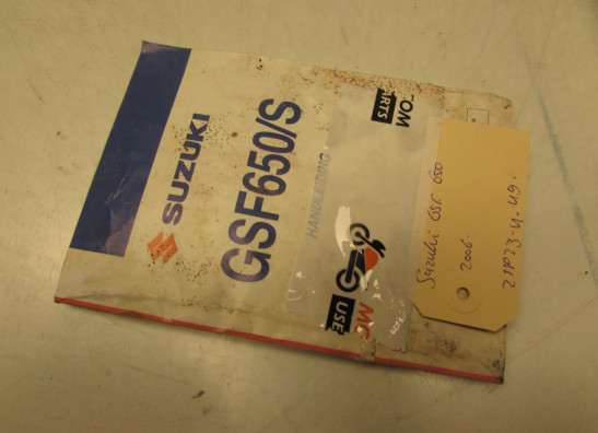 Manuel Suzuki GSF 650 Bandit