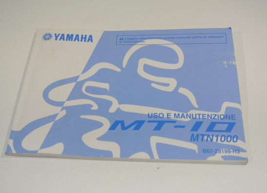 Manuel Yamaha MT 10