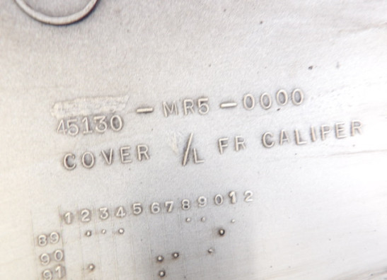 Remschijf voor links Honda PC 800