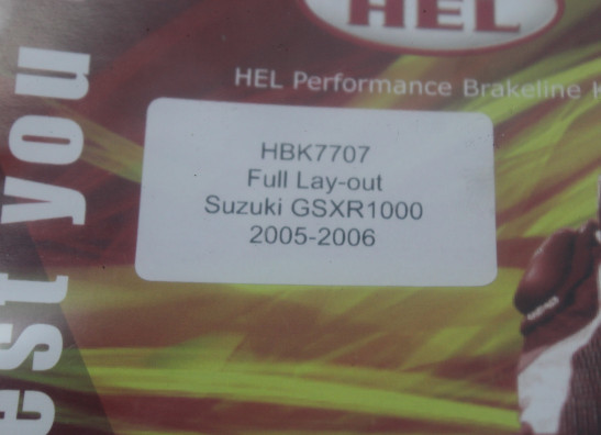 Brake hose front Suzuki GSX R 1000