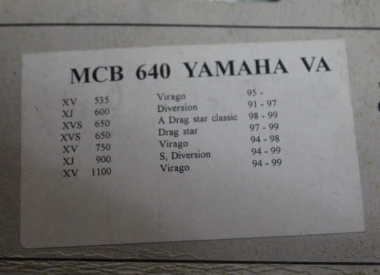 Remblokken voor Yamaha XJ 900 S Diversion