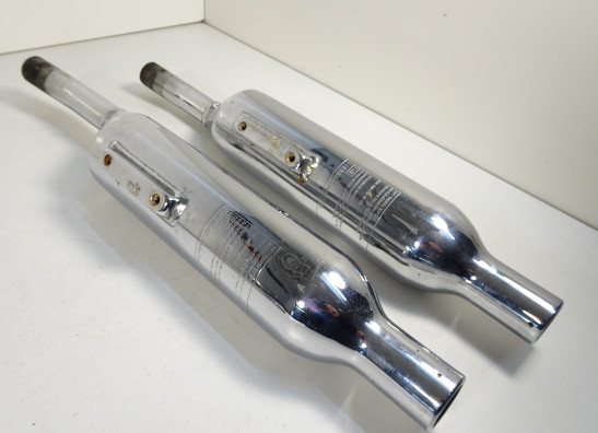 Uitlaat Triumph scrambler 900