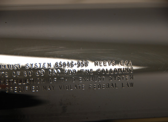 Uitlaat Harley Davidson Touring FL