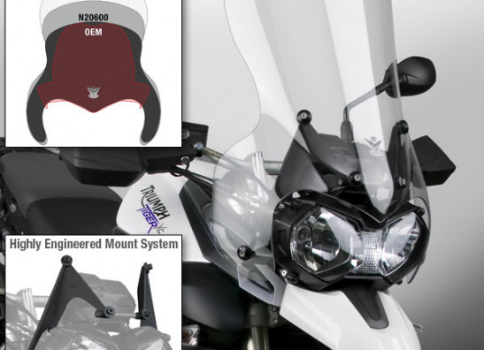 Scheibe Windschild Triumph Tiger 800 xc