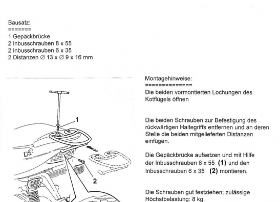 Topkofferdrager Aprilia Overige aprilia