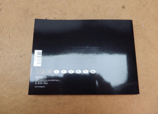 Instructieboekje Moto Guzzi Griso