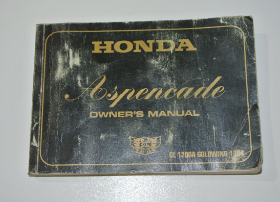 Manuel Honda Goldwing GL