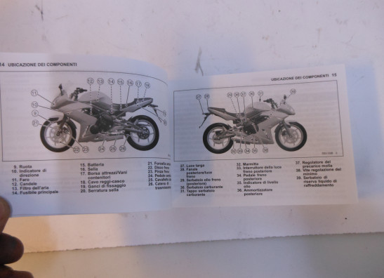 Instructieboekje Kawasaki ER 6