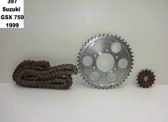 Ketting en tandwielset Suzuki GSX 750