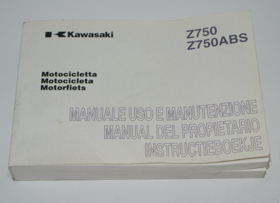Instructieboekje Kawasaki Z 750