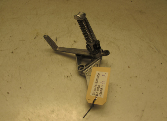 Main step holder right Suzuki GSX R 600