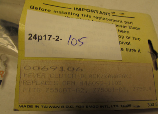 Koppelingshandle Kawasaki Z 550 GT