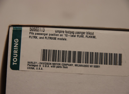 Duo voetsteun set Harley Davidson Touring FL