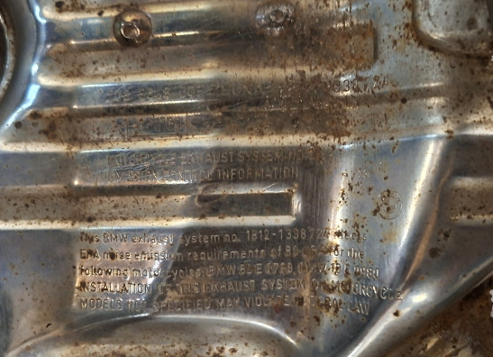 Uitlaatbochten BMW R 100 GS