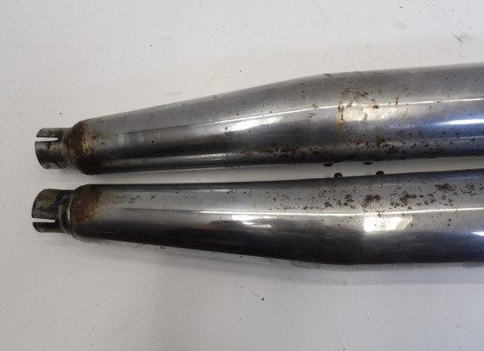 Uitlaat Moto Guzzi V35 V50 V65