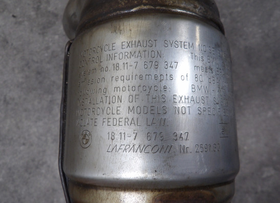 Auspuff-Krummer BMW F 650 GS