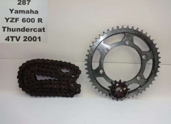 Ketting en tandwielset Yamaha YZF 600 Thundercat