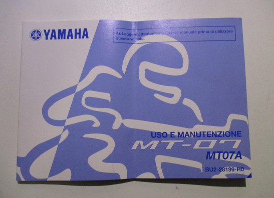 Manuel Yamaha MT 07