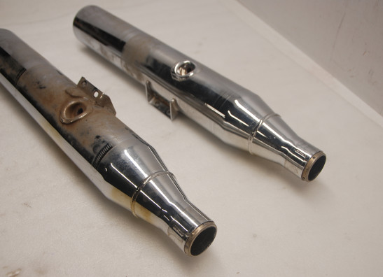 Uitlaat Harley Davidson Softtail