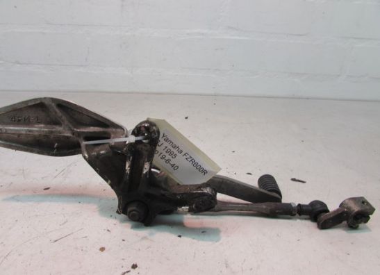 Main step holder left Yamaha FZR 600