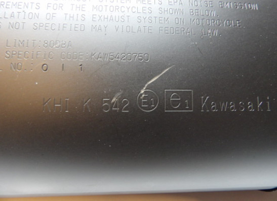 Auspuff Kawasaki Z 750