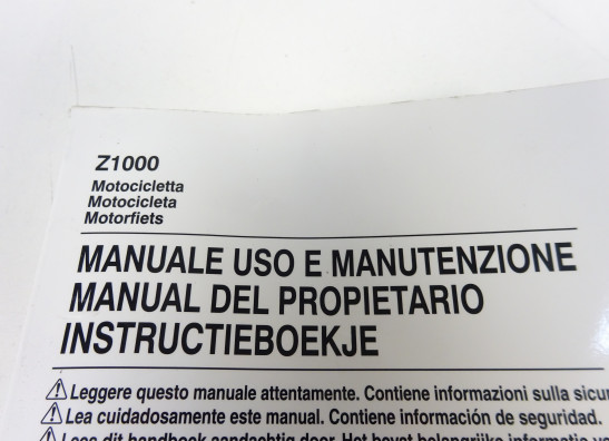 Manuel Kawasaki Z 1000