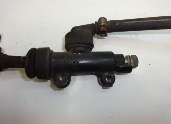 Rempomp achter Kawasaki Z 750