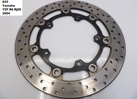 Remschijf voor Yamaha YZF R6