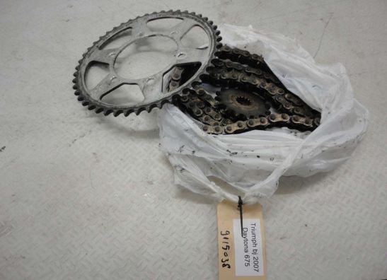 Ketting en tandwielset Triumph Daytona 675 