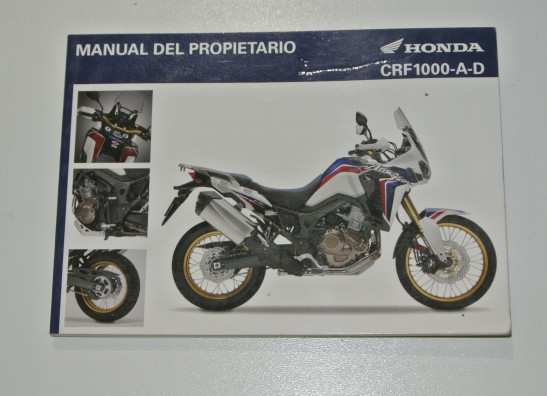 Instructieboekje Honda CRF 1000 Africa Twin