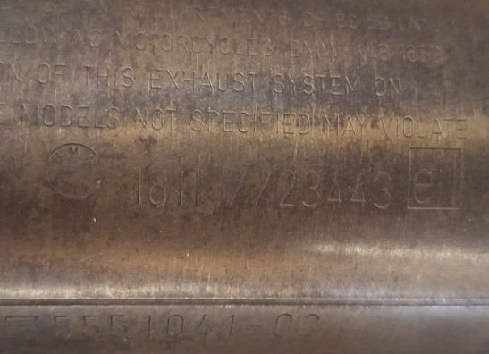 Uitlaatbochten BMW K 1600 GT