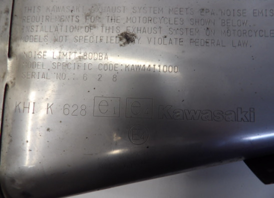 Muffler Kawasaki Z 1000 Sx