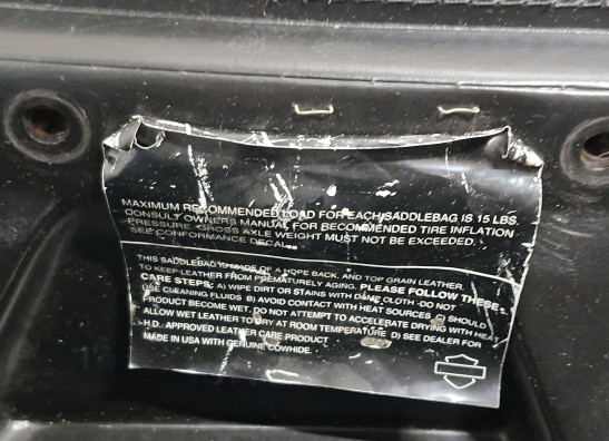 Koffersatz Harley Davidson FLSTC Heritage Softail Classic