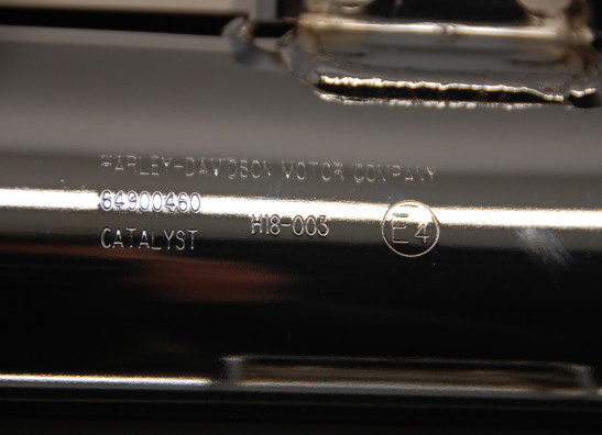 Uitlaat Harley Davidson Softtail