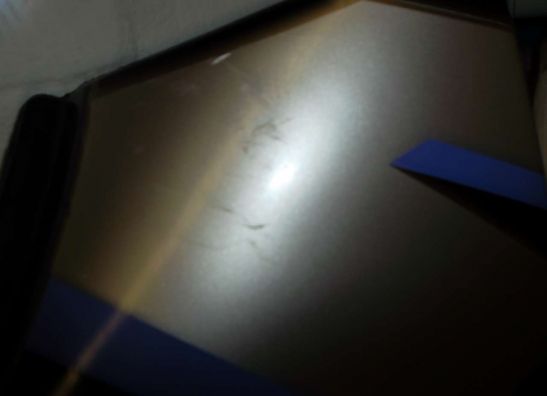 Rechter achterkant Suzuki GSX R 750