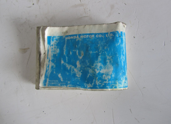 Fahrerhandbuch Honda CBR 1100 XX