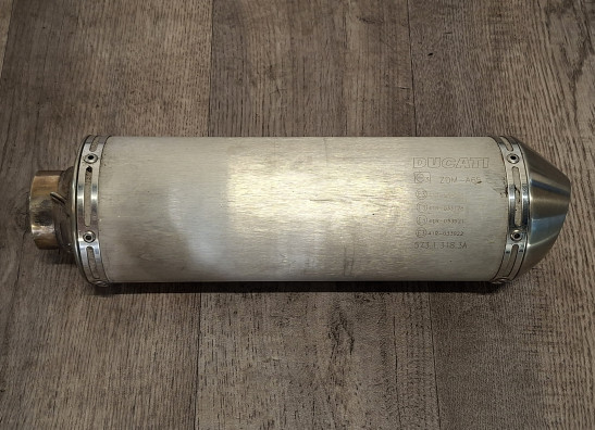 Uitlaat Ducati 848 Streetfighter