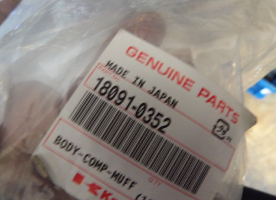 Muffler Kawasaki ZZR 1400