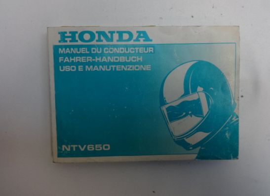 Instructieboekje Honda NTV 650