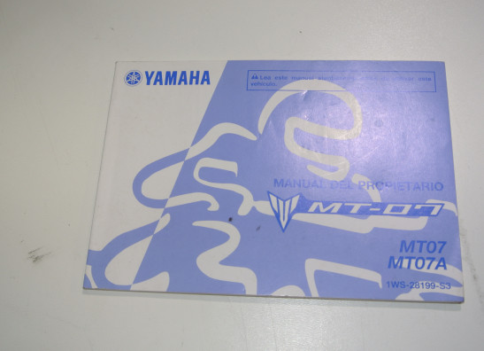 Manuel Yamaha MT 07