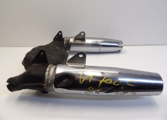 Uitlaat Honda VT 700 750