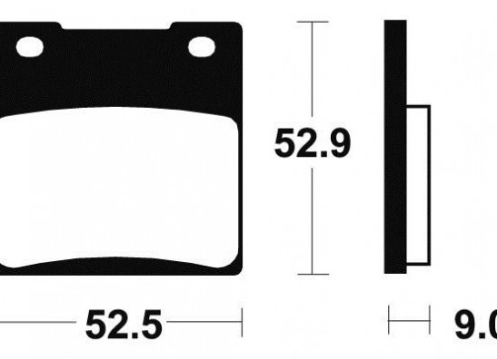 Braking pads rear Suzuki GSX R 750