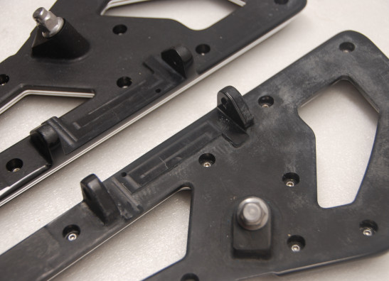 Duo voetsteun set Harley Davidson Softtail