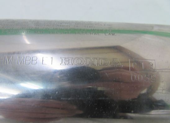 Uitlaat Honda VTR 1000 F