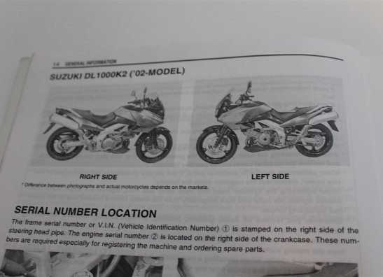 Bedienungsanleitung Suzuki DL 1000 V STROM
