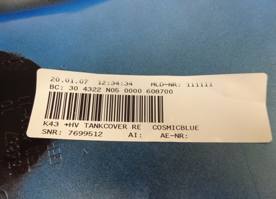 Seitenverkleidung rechts BMW K 1200 R 