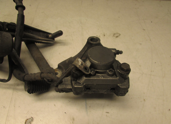 Main step holder right Yamaha FAZER 600